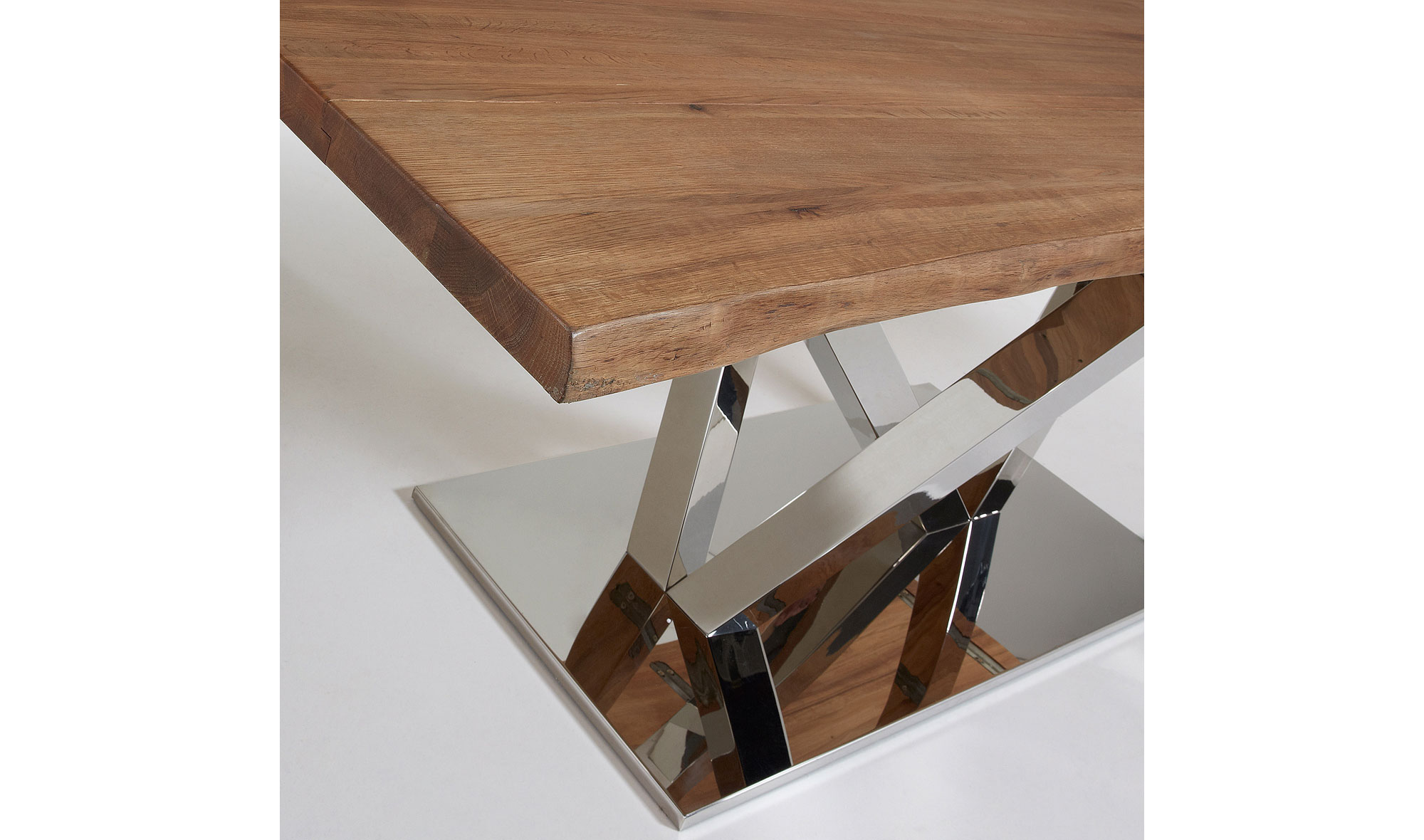 Mesa de comedor roble antiguo moderna Uve