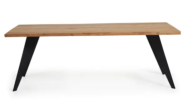 Mesa de comedor roble natural moderna Nack