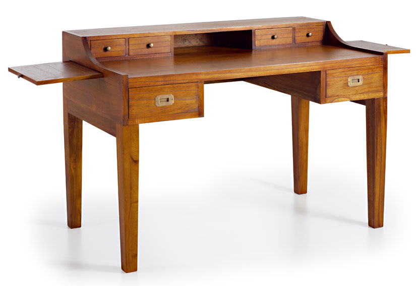 Mesa de escritorio 6 cajones Colonial Star