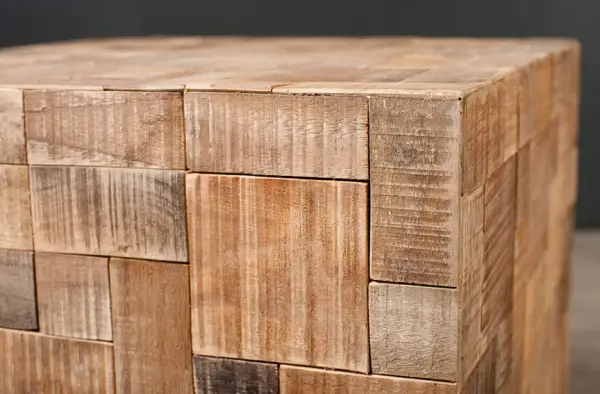 Mesa de rincón cubo vintage Mosaico