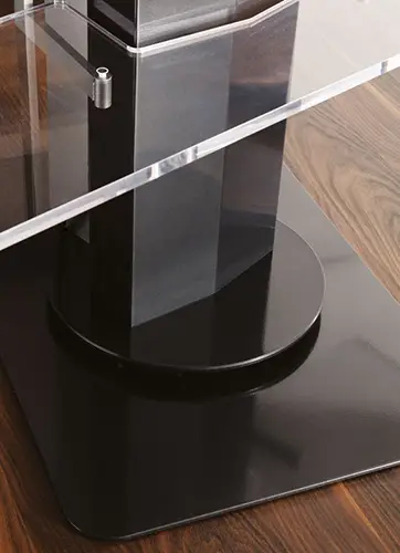 Mesa de televisión giratoria Uno Ozzio Italia