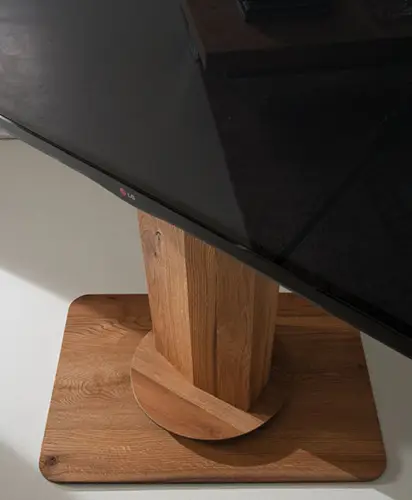 Mesa de televisión giratoria Uno Ozzio Italia