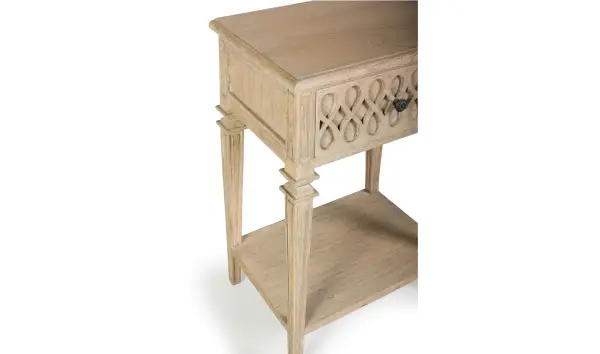 Mesita de noche 1 cajón vintage Artisan