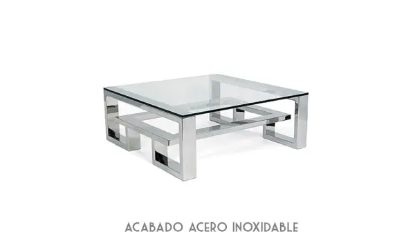 Mesa de centro acero Steel