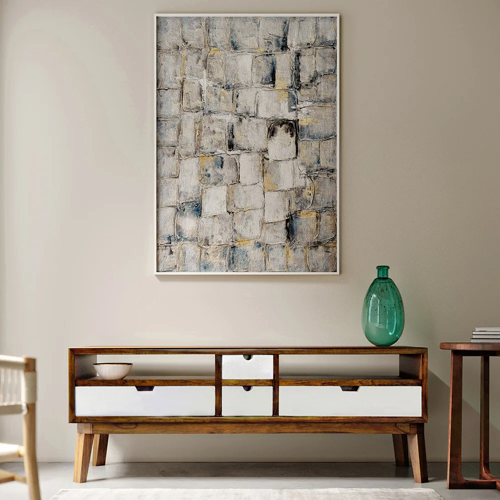 Mueble TV Nordic 4 cajones 2 huecos