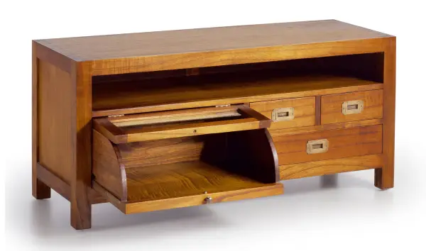 Mueble tv 1 hueco 3 cajones colonial Star