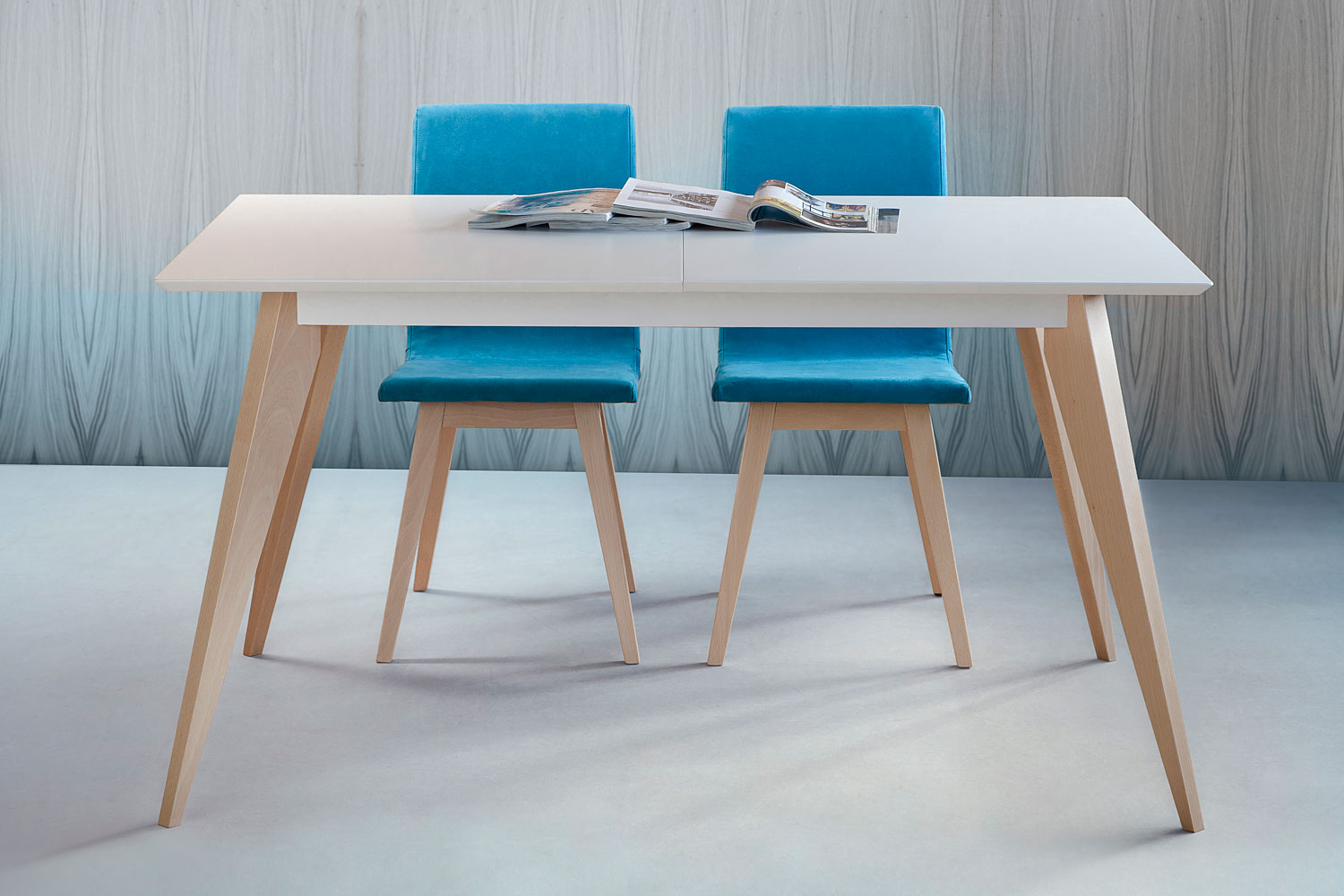 Mesa comedor nordica extensible -  . Muebles nordicos