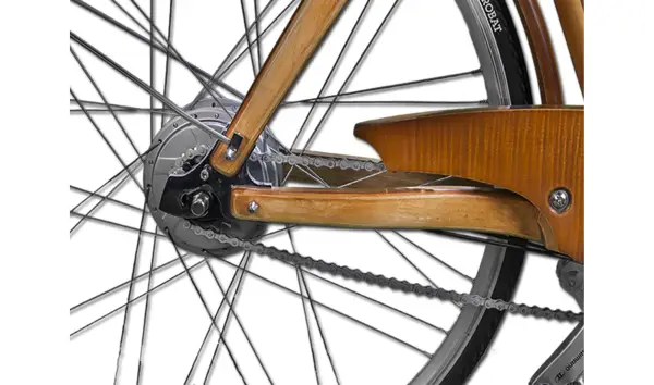 Bicicleta de madera Vintage Rotterdam