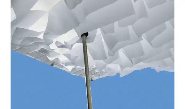 Parasol blanco Breezer