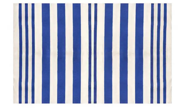 Alfombra Rayas azul