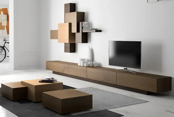 Salón 4 cajones Moderno Cubista