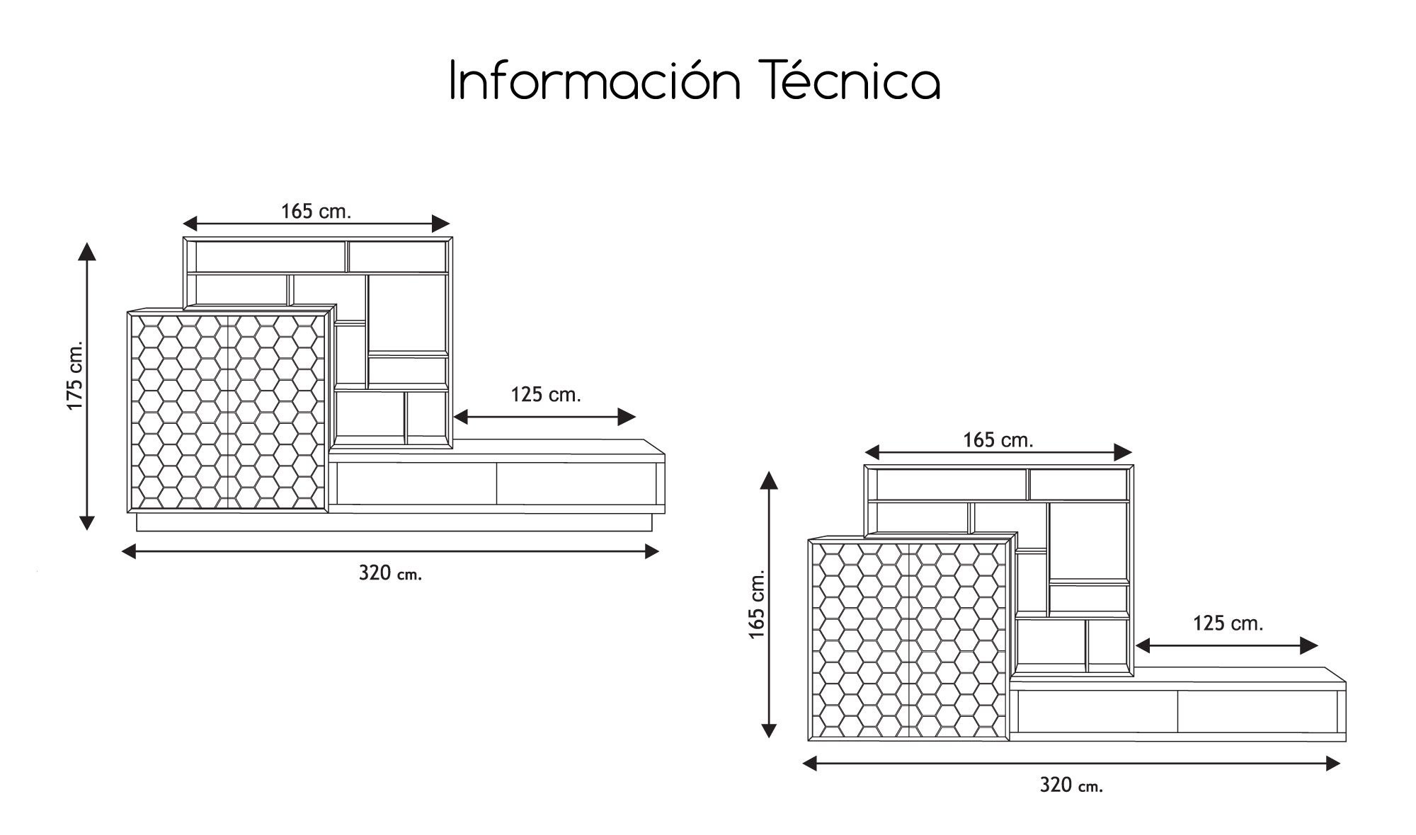 Salón moderno cluster Beol