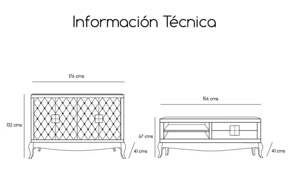Salón moderno quantum Capitoné