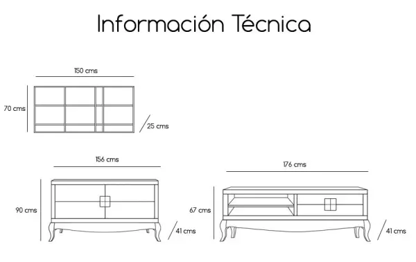 Salón moderno quantum Plain