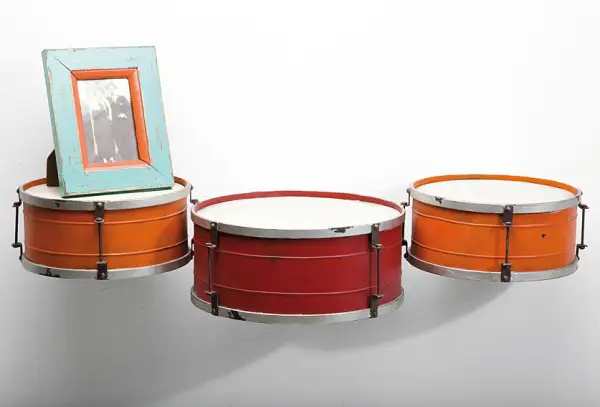 Set 3 Estantes Vintage Tambor