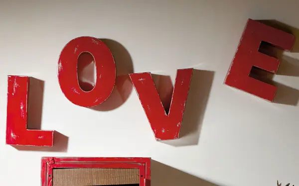 Set 4 Letras Decorativas Evol