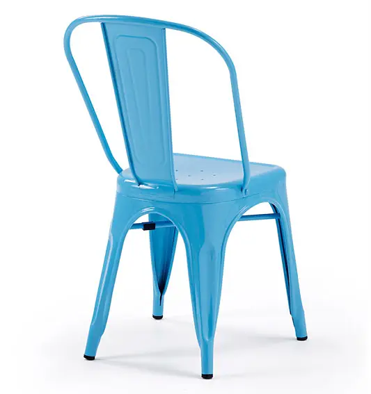 Set 4 Sillas azul Vintage Andromena