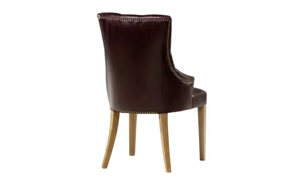 Silla Bertram Cooper piel antic