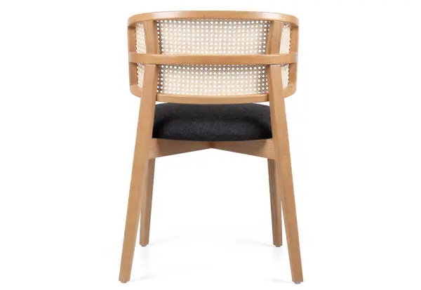 Silla tapizada y cuerda Cofee