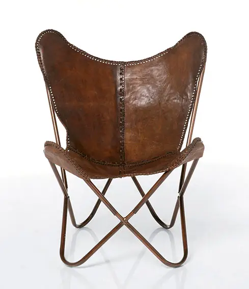 Sillon cuero envejecido Dirty Chic
