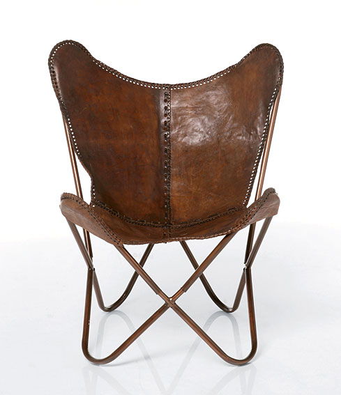 Sillon cuero envejecido Dirty Chic