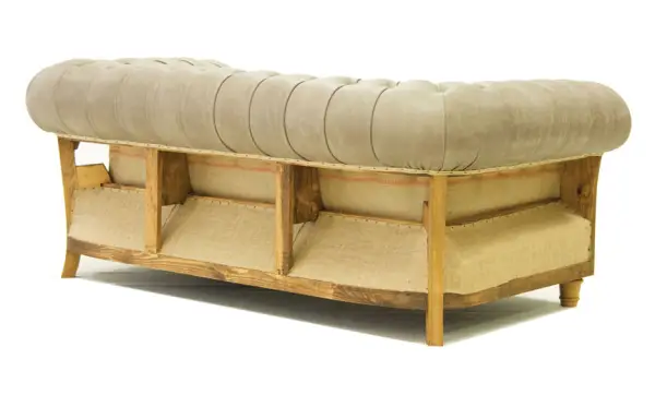 Sofá 2 plazas beige chesterfield Chesire
