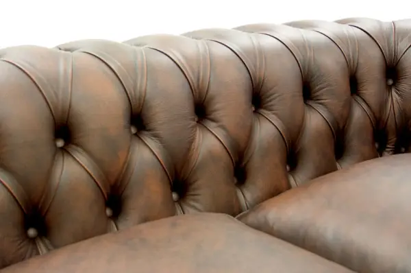 Sofá 3 plazas marrón oscuro chesterfield Chesire