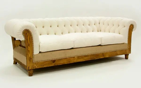 Sofá 3 Plazas Vintage Chesterfield