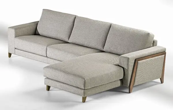 Sofá con Chaise Longue Vintage Santana