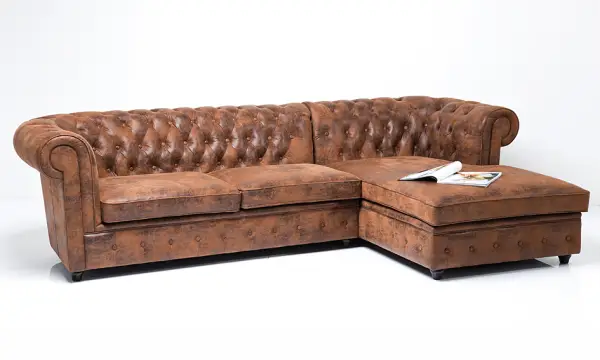 Sofá con chaise longue derecha Vintage Ford