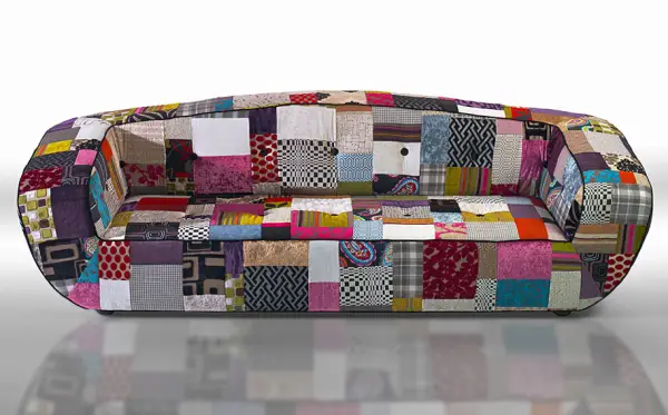 Sofá Vintage Patchwork Anori