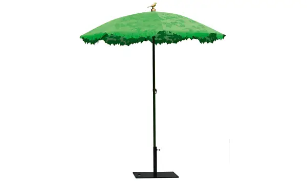 Parasol verde Hoja