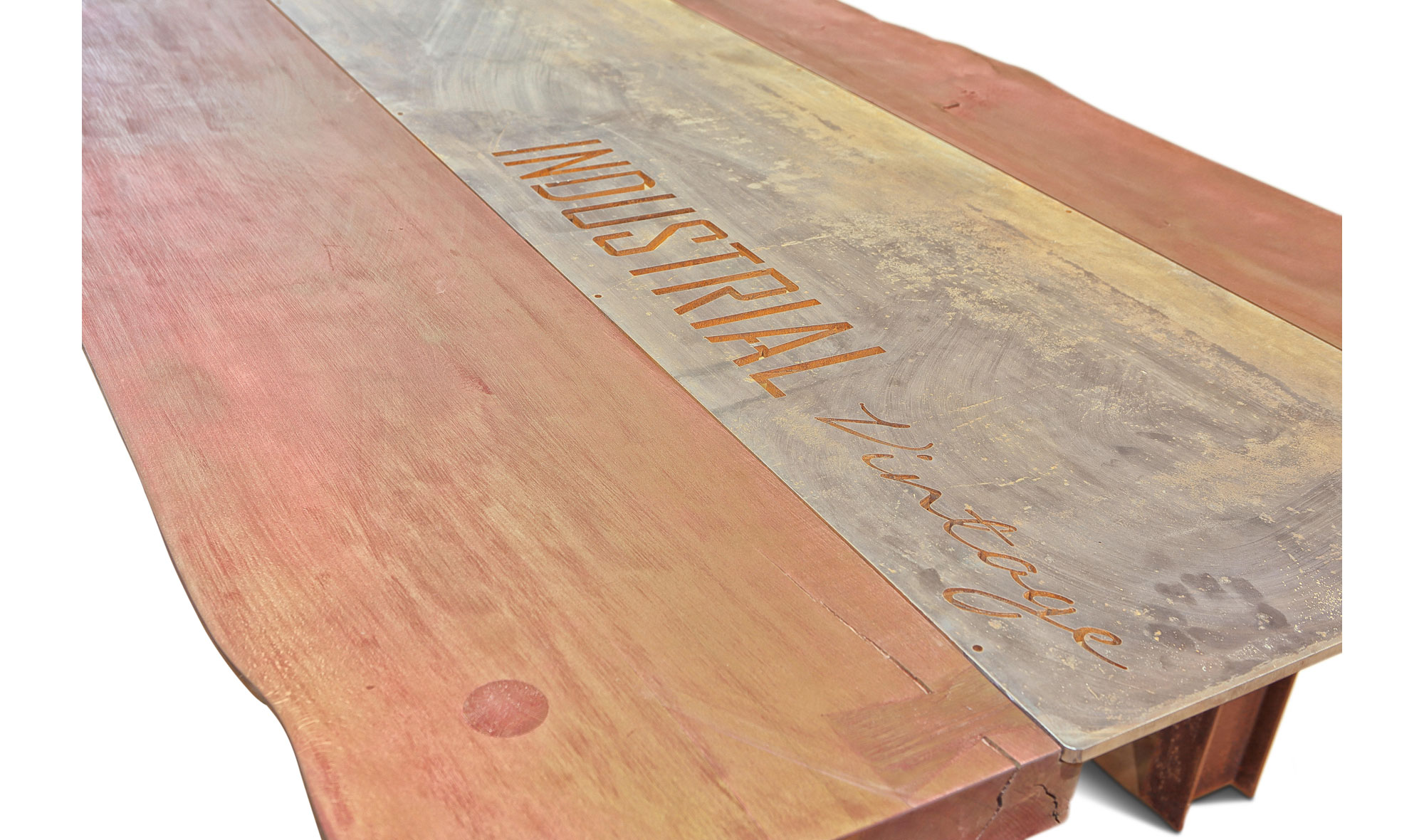 Mesa de comedor industrial Tinte