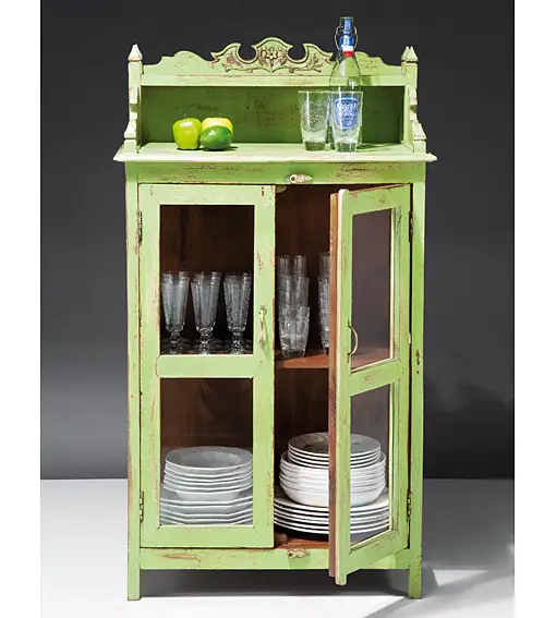 Alacena Vintage Verde Alicia