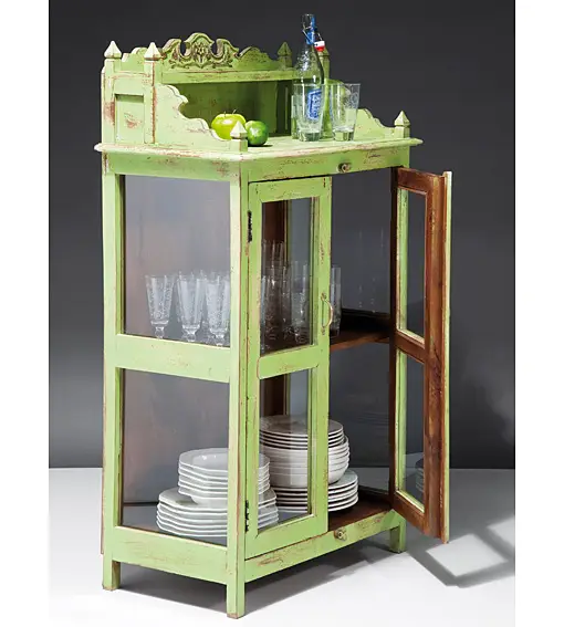 Alacena Vintage Verde Alicia