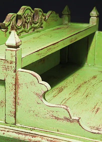 Alacena Vintage Verde Alicia