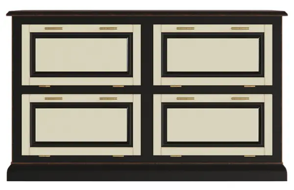 Zapatero 4 puertas horizontal Provenzal