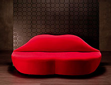 Sofá de diseño Labios 