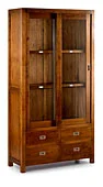 Vitrina 2 puertas correderas 4 cajones Vitrina 2 puertas correderas 4 cajones