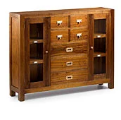 Consola 2 puertas 3 + 4 cajones Consola 2 puertas 3 + 4 cajones