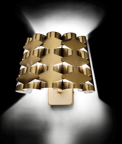Aplique de pared Origami II