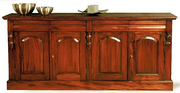 Aparador Victoriano 4 Puertas