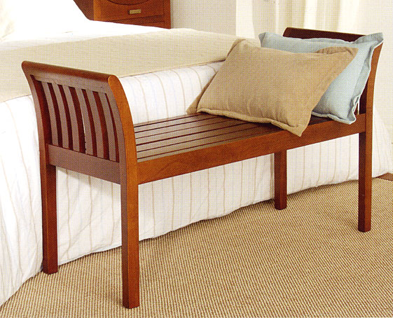 Banqueta de cama colonial Samar de lujo Portobellodeluxe.com. Tu tienda muebles de lujo