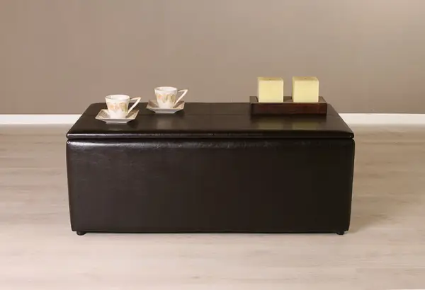 Baúl Mesa centro elevable chocolate