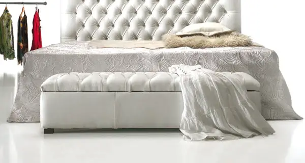 Baul capitone piel casual