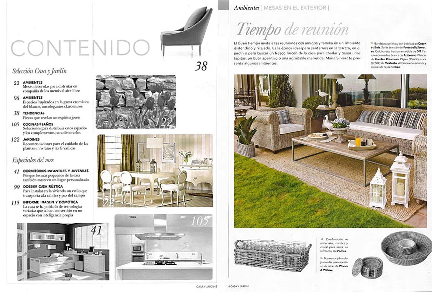 Revista Casa y Jardín