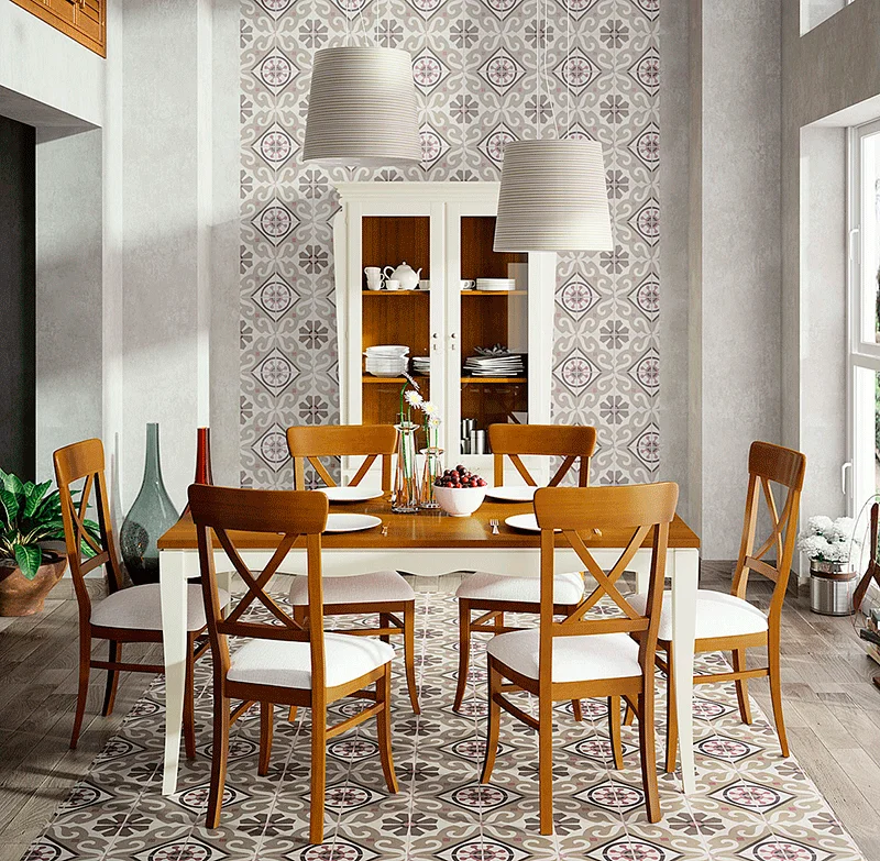 Comedor vintage provenzal Mediterráneo