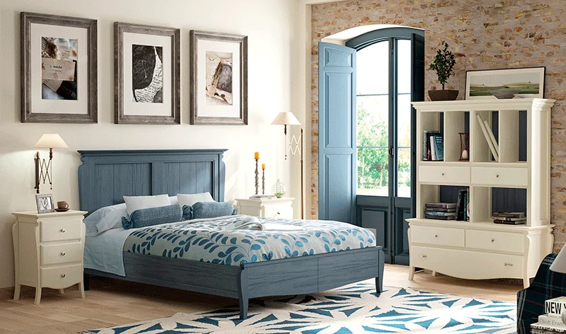 Dormitorio provenzal Mediterráneo