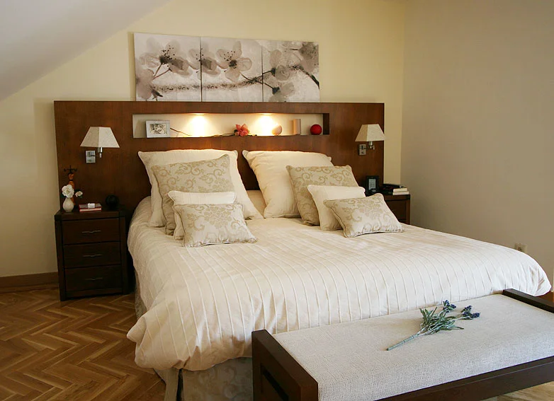 Dormitorio Panel de madera