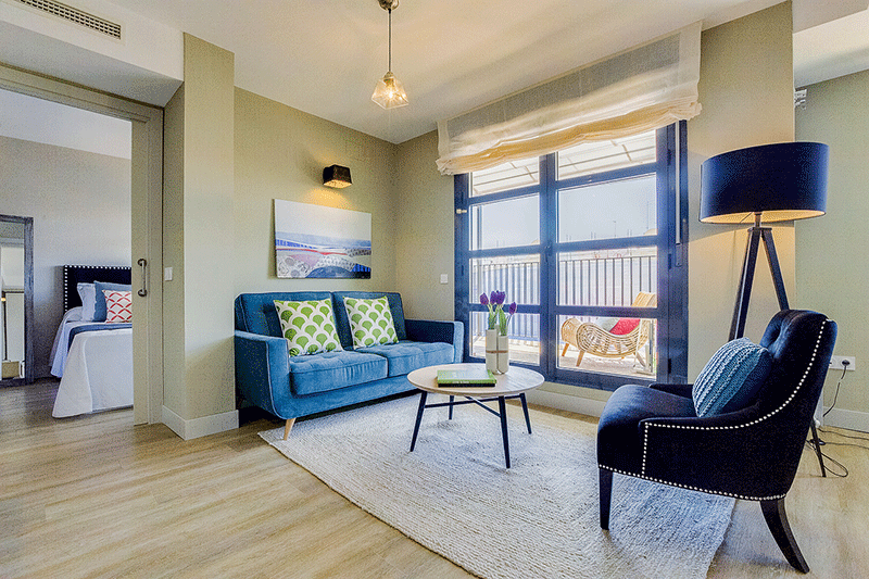 Estos apartamentos ofrecen todas las comodidades (y más) que todos tenemos en nuestra casa. 